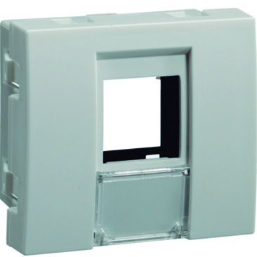 HAGER WS203 SYS TAPA RJ45 2MOD CONECT KEYSTONE BL